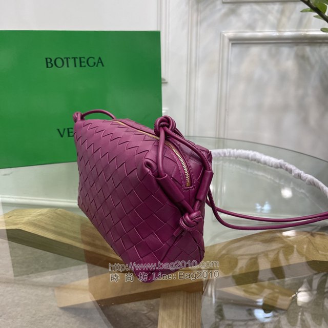 Bottega veneta高端女包 98091 寶緹嘉新款編織小方包 BV經典款手工編織小號肩背女包  gxz1339